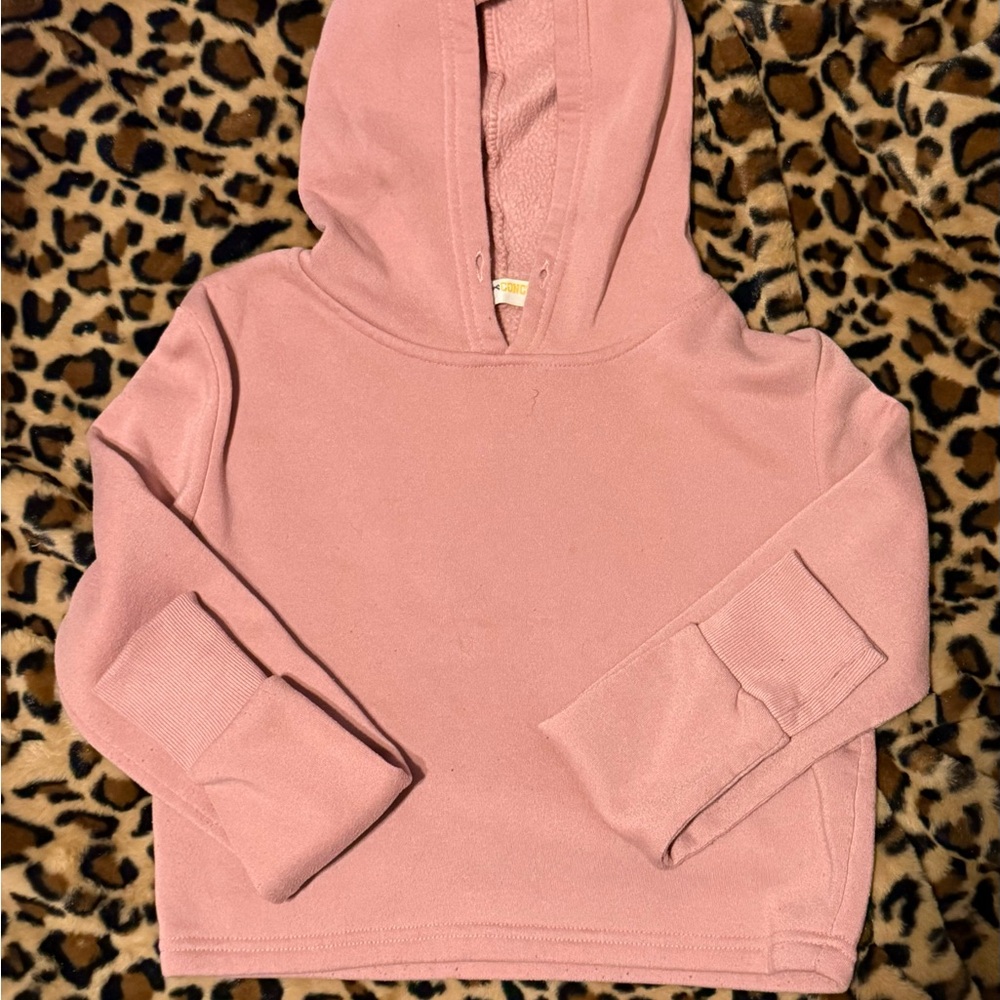 Pink Hooded Sweatshirt